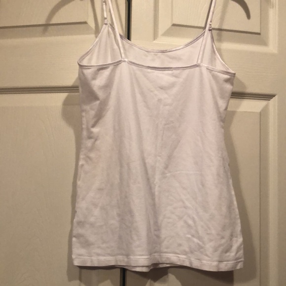 Femme by Tresics - Large - White Cami w/Satin Trim - Picture 3 of 5